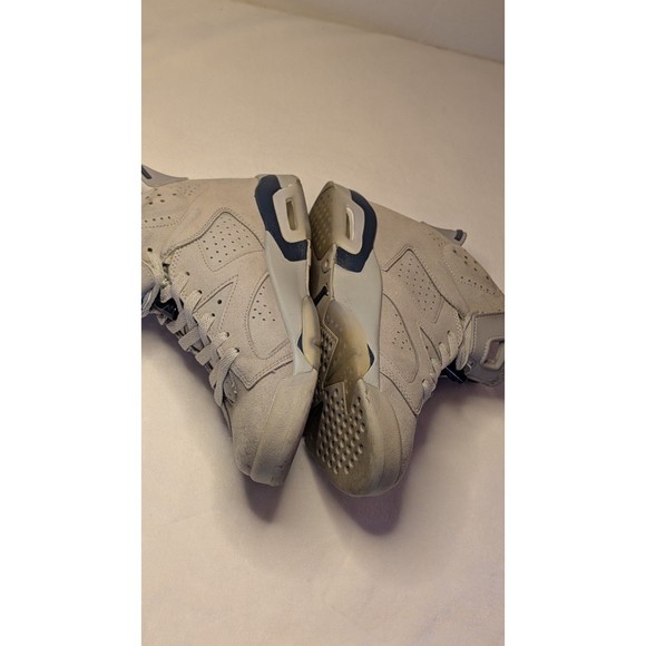 Air Jordan 6 VI Mid Georgetown Retro Men's Size-7 Grey/Blue Sneakers CT8529-012 - Picture 7 of 16